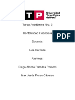 Tarea Académica Nro 3 Contabilidad