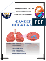 Cancer de Pulmon Bioestadistica