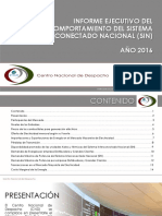 Informe Ejecutivo Del Comportamiento Del Sin 2016