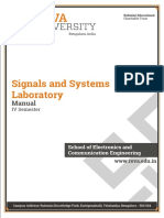 Signals and Systems Lab Manual