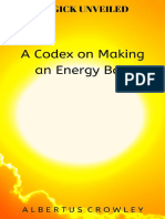 A Codex On Making An Energy Ball