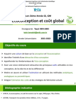 Cours Éconception Et Coût Global