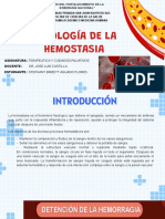 Fisiologia de La Hemostasia