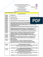 Jadwal Simposium Dan Workshop PIT FETOMATERNAL FINAL