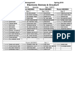 Midterm Exam Seatplan EEE207