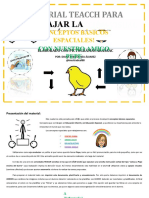 Material TEACCH Cuaderno para Trabajar Conceptos Basicos Espaciales