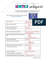 Intro To Genetics WebQuest