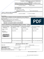 Formulario 2 - Modificación de Usuario Administrador