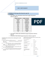 Apuntes First B2 Libro Complete Unit 3