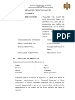 Justificacion-Ampliacion Presupuestal N°02 y Plazo N°04