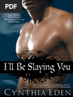 2 - I - LL Be Slaying You - Cynthia Eden