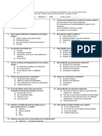 Encuesta para El Manejo Del Reciclaje y La Prevención Ambiental en Los Estudiantes de La Ie