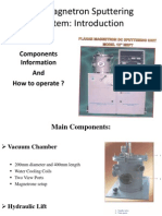 DC Sputtering Unit - Bhanu Prakash