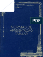 Normas de Apresentação Tabular - IBGE 1993