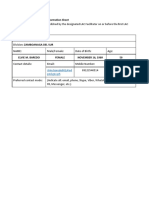 Form 2. LAC Facilitator Information Sheet