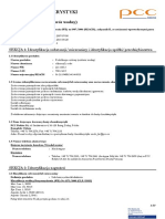 MSDS - Sodium Hypochlorite (Aqueous Solution) - PL - v.6