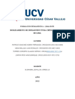 Deslizamiento de Infraestructura Crítica en Ciudad de Lima