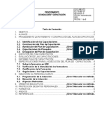 PC-TH-367-01 Plan de Inducción y Capacitación