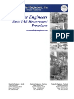 TAB Procedures From An Engineering Firm