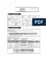 Formato Hoja de Vida Funcion Publica