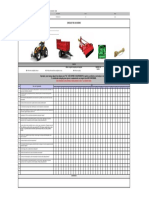 Checklist de Uso Diário - Trator