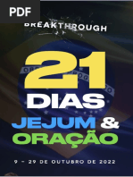 21 Dias de Jejum e Oração Pelo Brasil