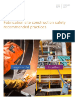 IOGP 577 - Fabrication Site Construction Safety Recommeded Practices