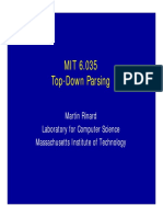 Top-Down Parsing