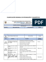 Planificación Semana de Integración