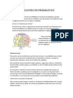 Muestreo No Probabilistico