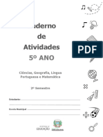 5ºano - Apostila Interdisciplinar