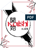 Kaishi Sushi A La Carte