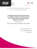 Moreno - Control Descentralizado para La Resolución de Conflictos en La Navegación Con Múltiples ...