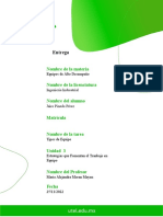 Tarea 3 - Estrategias Que Fomentan El Trabajo en Equipo