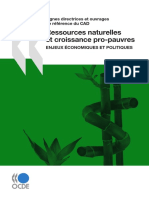 Ressources Naturelles Et Croissance Pro-Pauvres: Lignes Directrices Et Ouvrages de Référence Du CAD