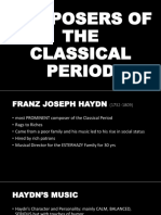 Grade 9 Quarter 2 Music Classical Composers