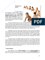 LESSON 12 Global Demography Global Population & Mobility