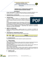 Seguridad Ciudadana TDR N°002 Servicio de Capacitacion Ii