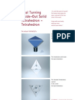 Dual Turning Inside-Out Solid Tetrahedron - Tetrahedron