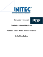 Entregable 1, Estadistica Inferencial