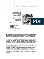 El Suicidio de La Secta de Jones en Guyana