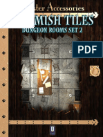 D&D 3e - Tiles - Skirmish Tiles - Dungeon Rooms Set 2