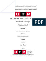 Trabajo Final - Pruebas Psicologicas