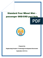 #1 Standard 4W Mini-Passenger SKD CKD2 Final