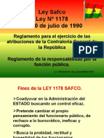 LEY SAFCO, Funcionario Público C.P.P