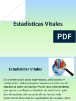 Estadísticas Vitales