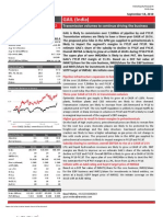 GAIL (India) : ADD Target Price (INR) 562 Transmission Volumes To Continue Driving The Business