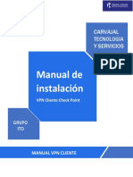 Manual Instalación VPN Cliente Check Point v3