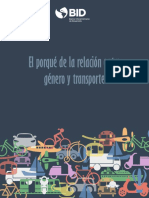 El Porqué de La Relación Entre Género y Transporte