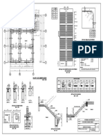 Planta de Cimentacion: Detalle Doblado de Estribos ESC: 1/25